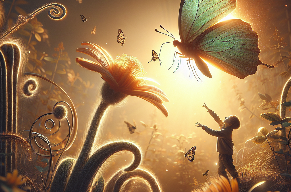 Butterflies taste with their feet